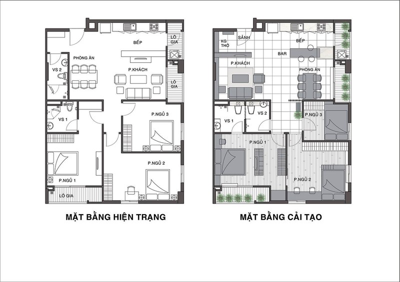 Di doi phong tam khong anh huong den ket cau can ho hon 100m2