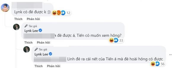 Lynk Lee dap tra khi gap cau hoi 