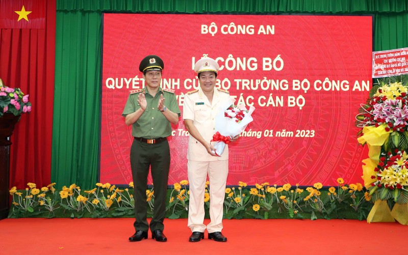 Chan dung tan Giam doc Cong an tinh Soc Trang Bui Quoc Khanh