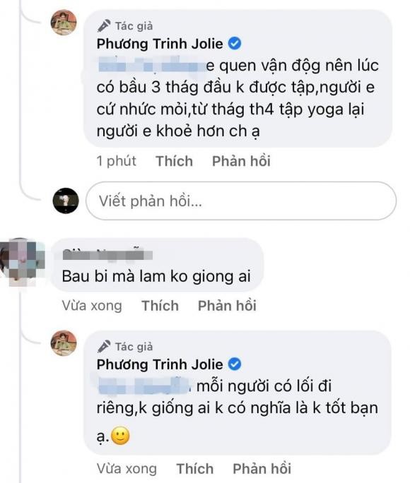 Tap yoga dong tac kho luc bau bi, Phuong Trinh Jolie khien fan lo lang-Hinh-6