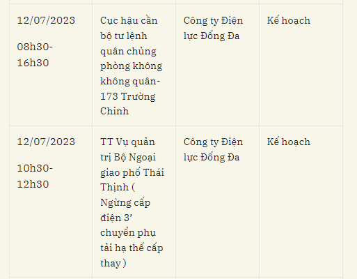 Lich cup dien Ha Noi ngay 12/7/2023: Nhieu khu vuc noi thanh mat dien-Hinh-9