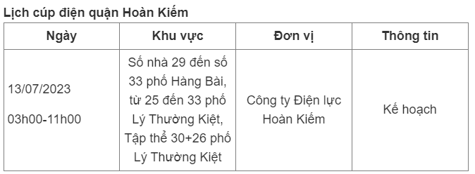 Lich cup dien Ha Noi ngay 13/7/2023: Nhieu noi mat dien tu sang toi chieu-Hinh-2