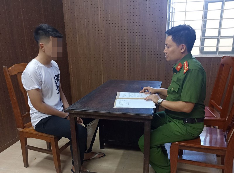 Thanh Hoa: Bat giam doi tuong dam nam thieu nien tai quan tra chanh