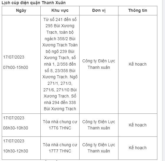 Lich cup dien Ha Noi hom nay 17/7: Nhieu noi mat dien ca buoi sang-Hinh-6