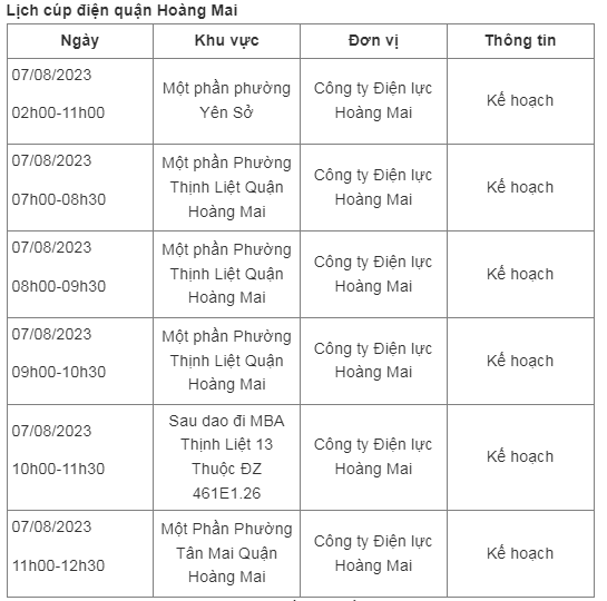 Lich cup dien Ha Noi ngay 7/8: Nhieu noi bi cup gan 10 tieng-Hinh-4