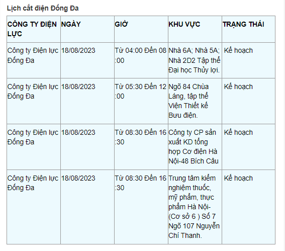 Lich cat dien Ha Noi ngay 18/8: Tang ca khu vuc va thoi gian-Hinh-3