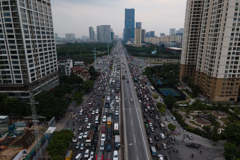 Ha Noi: Nguoi dan un un ve que nghi le 2/9, nhieu noi duong tac