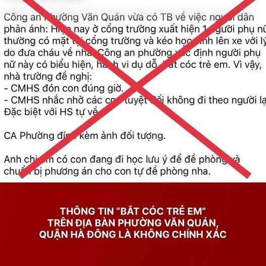 Thuc hu thong tin nguoi phu nu bat coc tre em o Ha Noi