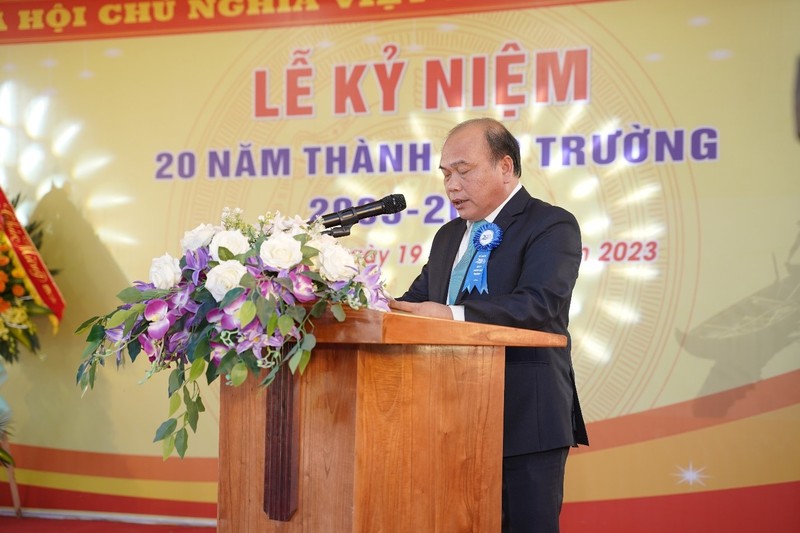 Thanh Hoa:Truong THPT Thach Thanh 3 ky niem 20 nam thanh lap-Hinh-2