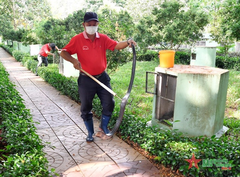 Cac chien si “bao mau” o Trai ran Dong Tam, Quan khu 9-Hinh-9