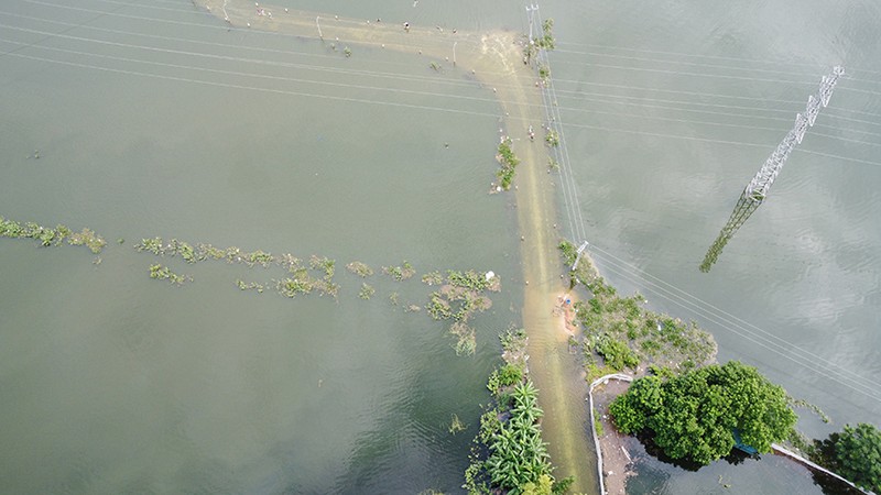 Mua lu trien mien, duong hoa thanh song o vung “ron lu” Ha Noi-Hinh-3