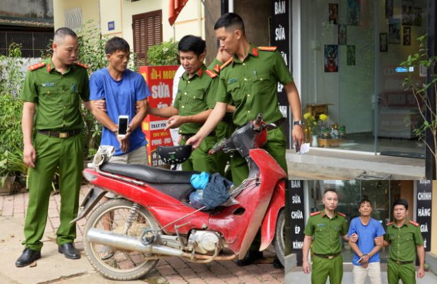 Yen Bai: Bat ke cuop dien thoai cua nguoi phu nu di tren duong