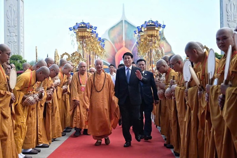 Khai mạc Đại lễ Vesak Liên Hiệp Quốc 2025: Lan tỏa thông điệp nhân văn, sâu sắc - Hình 2 Khai mac Dai le Vesak Lien Hiep Quoc 2025: Lan toa thong diep nhan van, sau sac-Hinh-2
