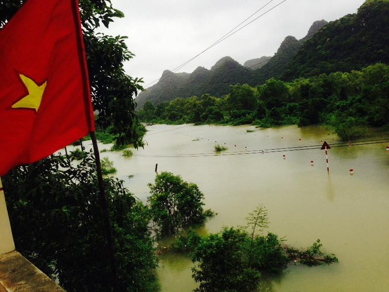 Sau Quang Ninh, huyen Cat Hai o Hai Phong bi lu nhan chim-Hinh-5