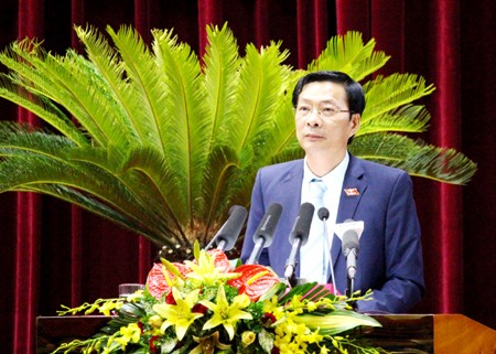 Ong Nguyen Duc Long tai dac cu Chu tich UBND tinh Quang Ninh