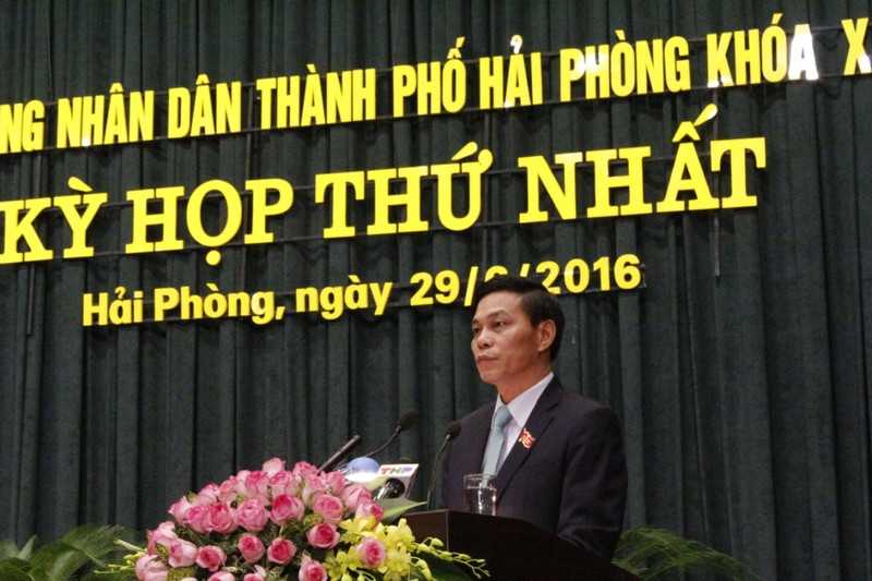 Ong Nguyen Van Tung duoc bau giu chuc Chu tich UBND Hai Phong
