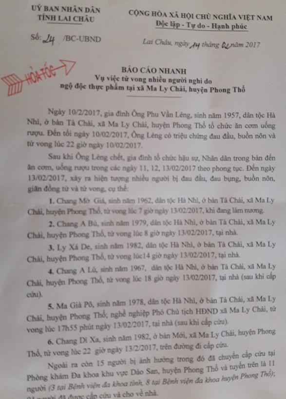 Ngo doc thuc pham 6 nguoi tu vong: Cac nan nhan khac ra sao?