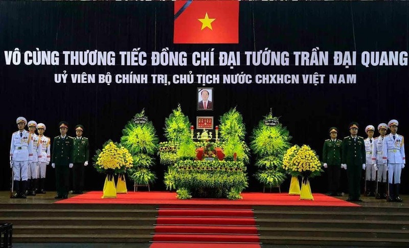 Quoc tang Chu tich nuoc Tran Dai Quang: Nhung dong so tang day xuc dong