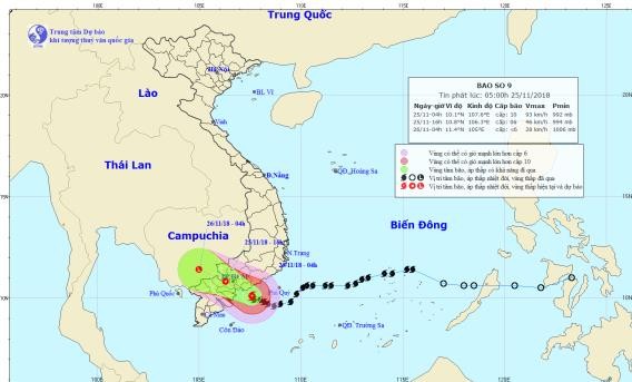 Bao so 9 chua do bo, nguoi dan bat dau chu quan roi vung tranh tru