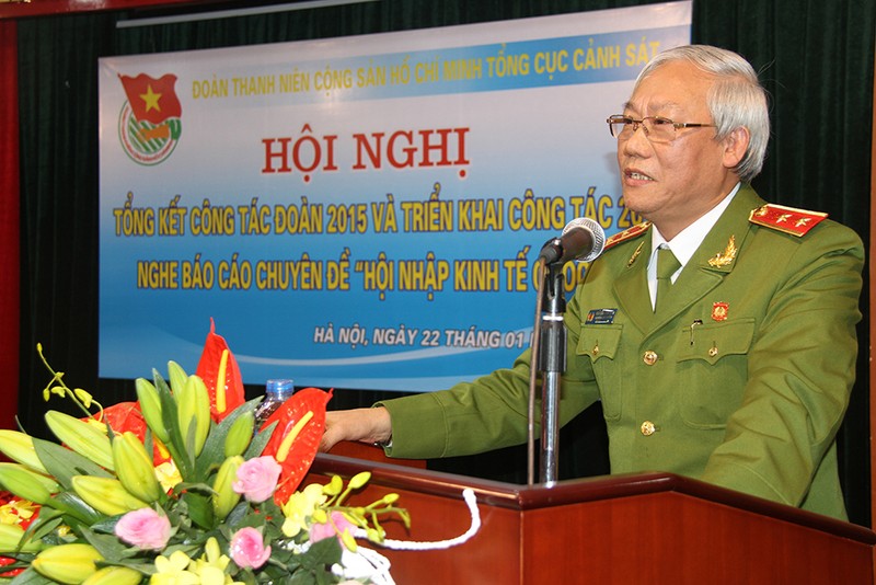 Canh cao trung tuong Nguyen Cong Son nguyen Pho Tong cuc Canh sat