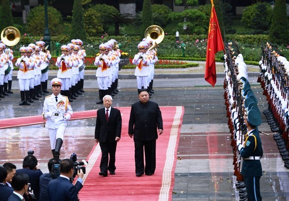 Tong Bi thu, Chu tich nuoc Nguyen Phu Trong hoi dam voi Chu tich Kim Jong-un-Hinh-3