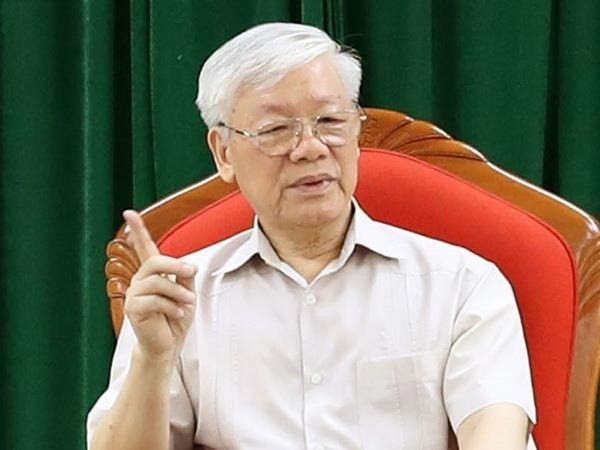 Tong Bi thu Nguyen Phu Trong: Kien quyet khong de lot nguoi chay chuc vao cap uy khoa moi
