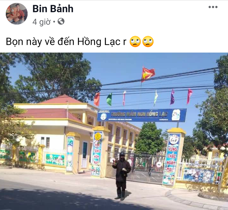 Hai Duong: Xui ban hoa trang “Ninja den” cam dau ga, dang len mang cau like