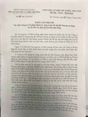 Cty Cong trinh do thi Hai Duong dung tro lo dot rac san lap mat bang la vi pham-Hinh-6