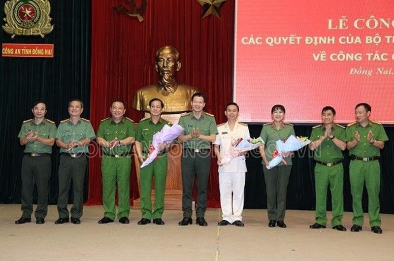 Dong Nai co them lanh dao Cong an moi, toi pham lai 