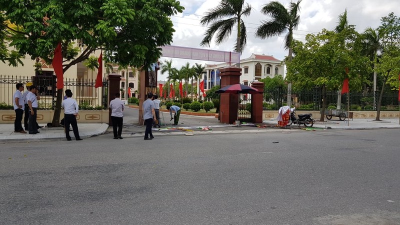 Hai Duong: Cang pano cong huyen uy, 3 cong nhan thuong vong vi bong dien-Hinh-2