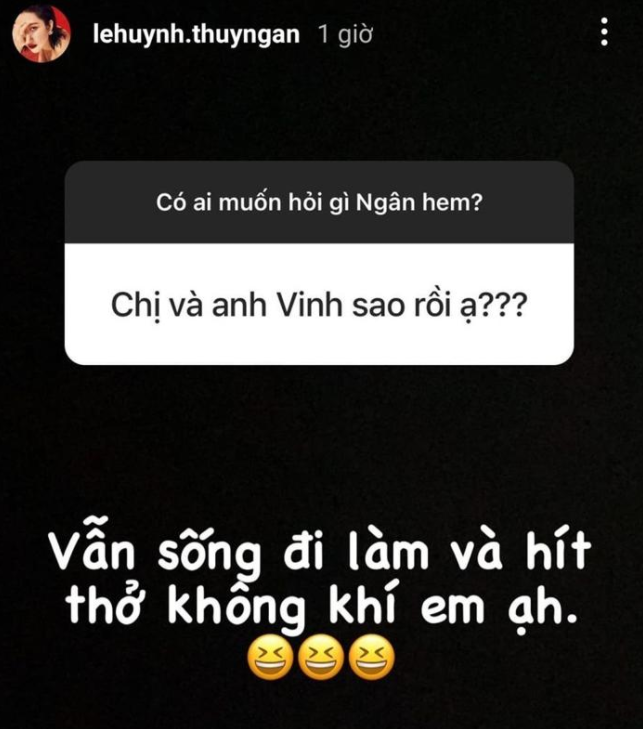 Thuy Ngan 'be lai' cao tay khi duoc hoi tinh yeu voi Truong The Vinh