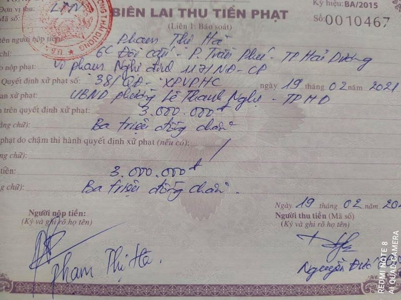 Hai Duong: Doi tinh nhan “hon nhau” cung hang loat nguoi ra duong bi xu phat-Hinh-4