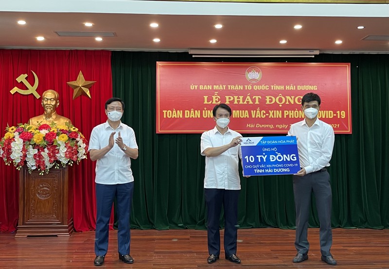 Hai Duong: Hon 70 ty ung ho Quy vaccine COVID-19 ngay khi phat dong-Hinh-10