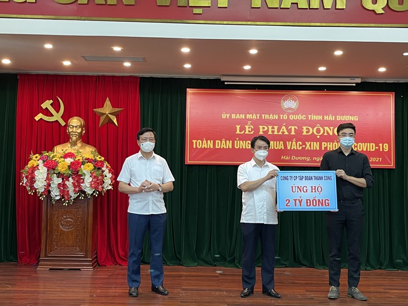 Hai Duong: Hon 70 ty ung ho Quy vaccine COVID-19 ngay khi phat dong-Hinh-14