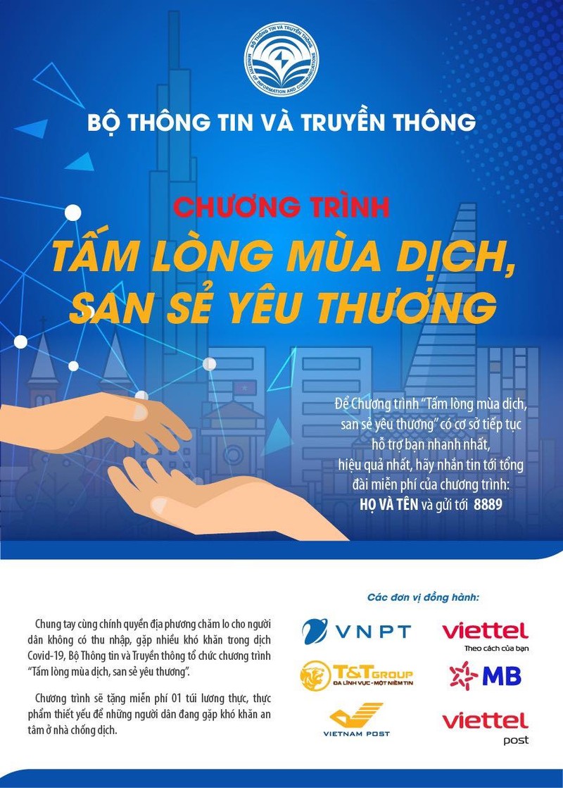 Bo TT&TT san se yeu thuong 160 ty toi nguoi dan ngheo TP HCM