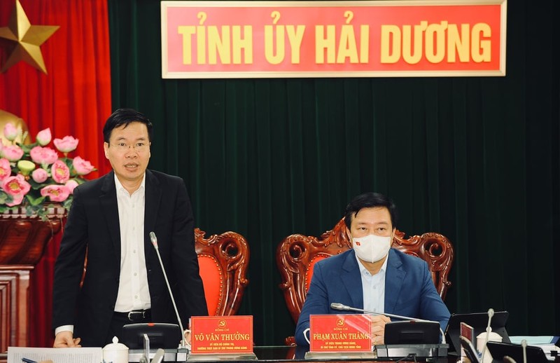 Thuong truc Ban Bi thu: “Hai Duong da thuc hien tot muc tieu kep”