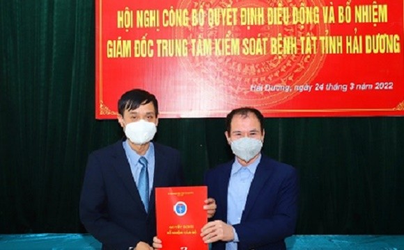 Hai Duong co tan Giam doc CDC sau vu mua kit test Viet A