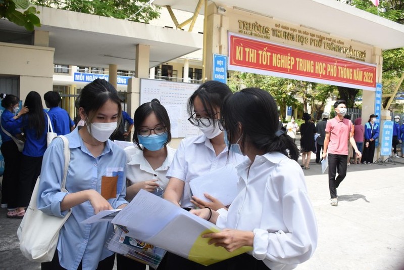 Pho diem thi tot nghiep THPT: Tieng Anh 51,5% dat diem duoi trung binh