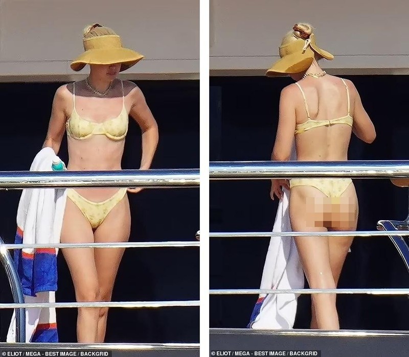Gigi Hadid di choi cung gia dinh Beckham, khoe dang sieu mau nuot na voi bikini be xiu