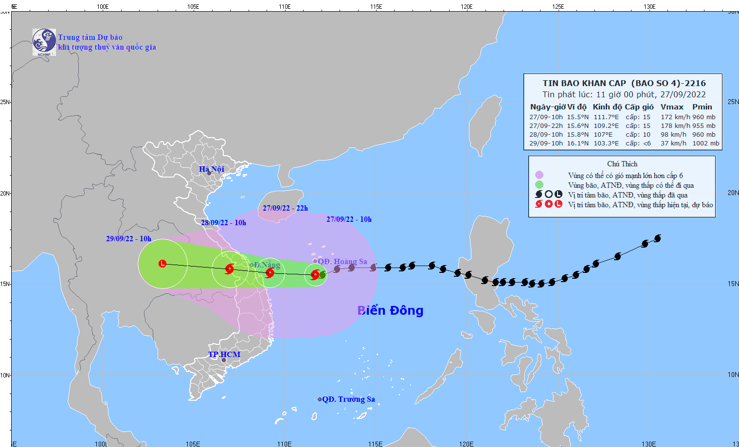 Sieu bao Noru ap sat Da Nang-Quang Ngai: Thu tuong chi dao khan