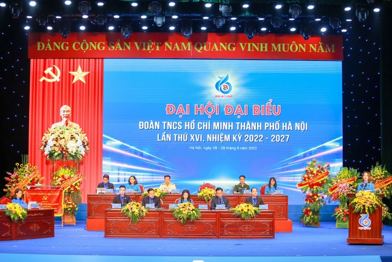 Khai mac Dai hoi Doan Thanh nien thanh pho Ha Noi khoa XVI-Hinh-3