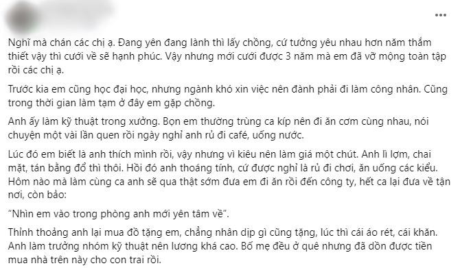 Cuoi nhau roi, chong thay doi den noi toi khong nhan ra