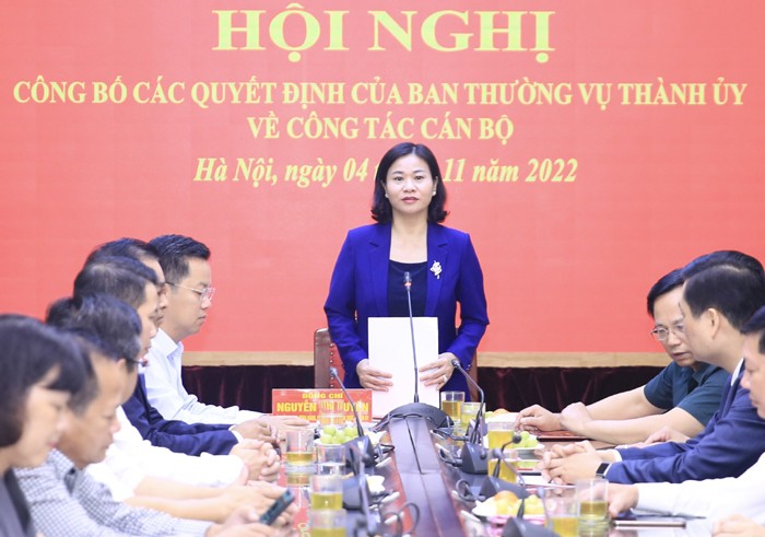 Ha Noi: Bo nhiem Pho Giam doc So LD,TB&XH va Pho Bi thu TT Quan uy Hoan Kiem-Hinh-2