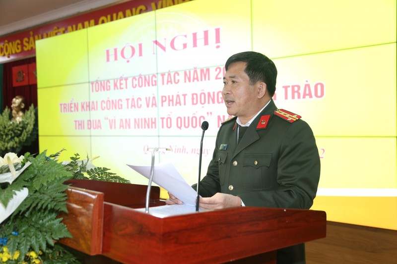 Dau an thieu tuong Dinh Van Noi khi lam Giam doc Cong an Quang Ninh