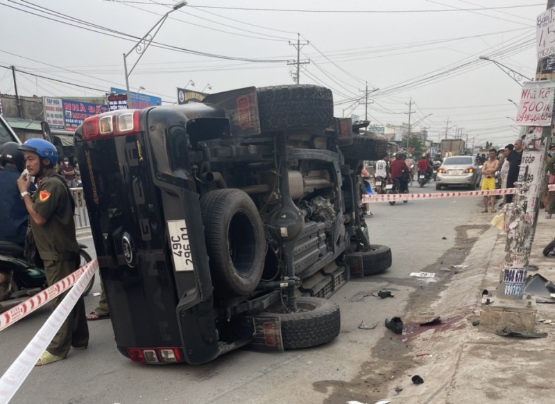 Tong thieu ta CSGT cung 2 nguoi tu vong, tai xe kho thoat an cao nhat