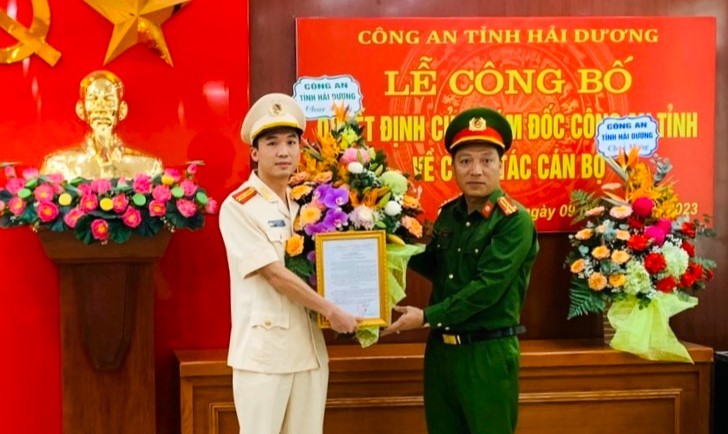 Hai Duong: Giam doc Cong an tinh dieu dong, bo nhiem nhieu can bo-Hinh-3