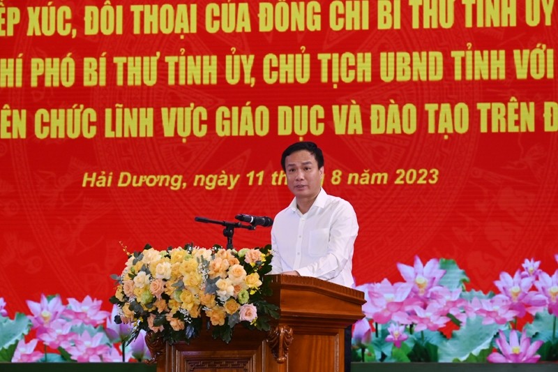 Hai Duong: Nhieu kien nghi cua can bo GD khi doi thoai Bi thu Tinh uy-Hinh-2