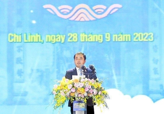 Festival Chi Linh - Hai Duong 2023: Khai mac hoanh trang, lan toa van hoa dan toc