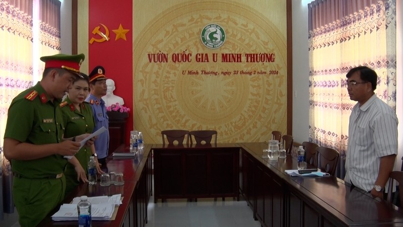 Sai pham cua nguyen giam doc Vuon quoc gia U Minh Thuong