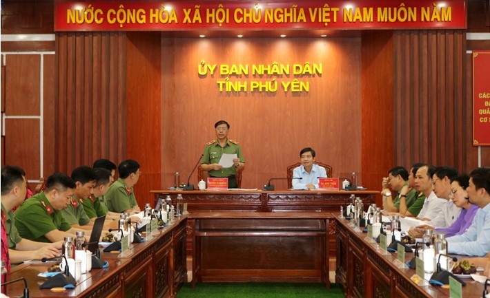 Bo Cong an thanh tra nhung noi dung gi voi UBND tinh Phu Yen?